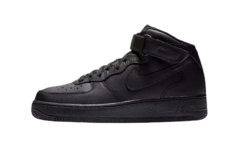 Nike Air Force 1 High Triple Black - MTHOR SHOP