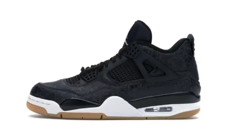 Air Jordan 4 Retro Laser Black Gum - MTHOR SHOP