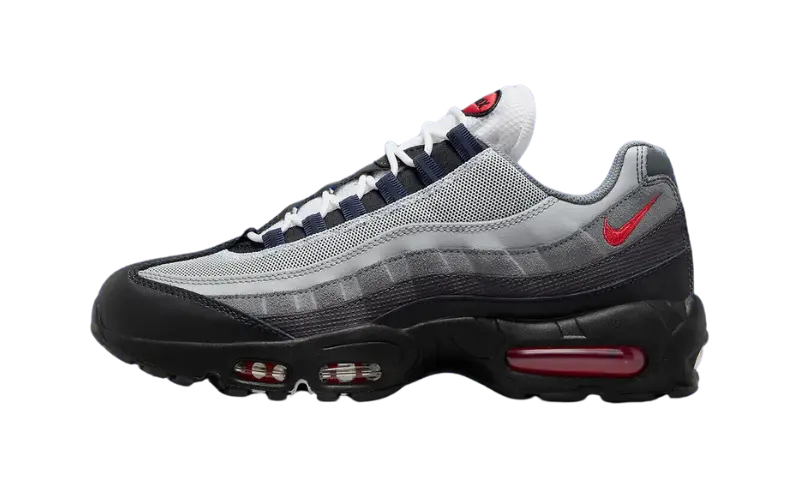 Nike Air Max 95 Track Red Smoke Grey - MTHOR SHOP