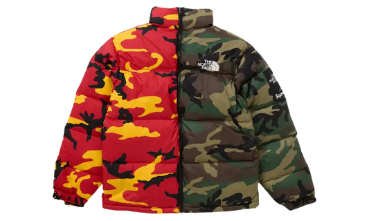 Supreme The North Face Split Nuptse Jacket Camo - MTHOR SHOP