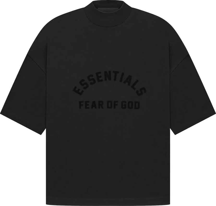 Fear of God Essentials Arch Logo Tee Jet Black