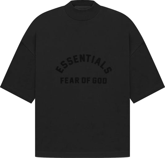 Fear of God Essentials Arch Logo Tee Jet Black