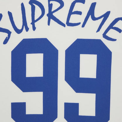 Supreme 99 L/S Football Top White