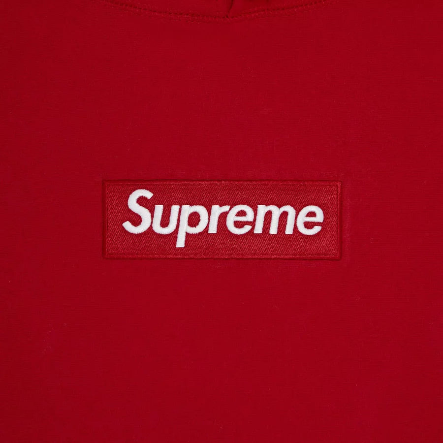 Supreme Box Logo Hooded Sweatshirt (FW23) Red