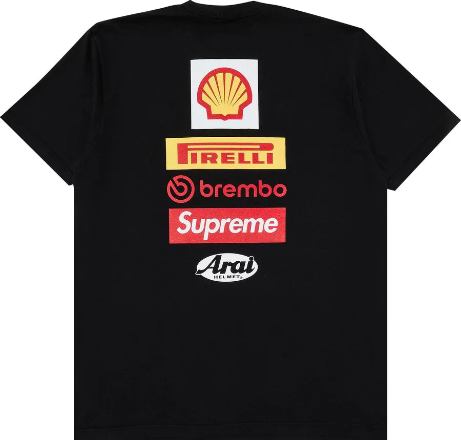 Supreme Ducati Logo Tee Black