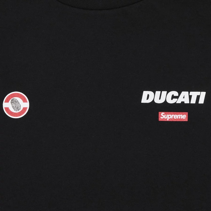 Supreme Ducati Logo Tee Black