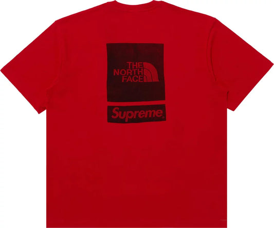 Supreme The North Face S/S Top Red