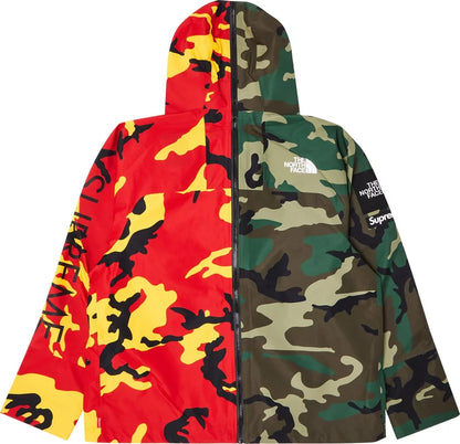 Supreme The North Face Split Taped Seam Shell Jacket Camo