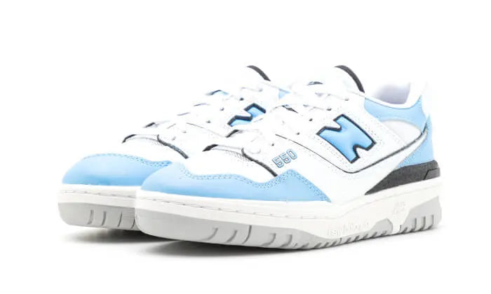 New Balance 550 White Team Carolina