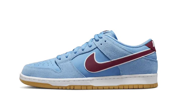 SB Dunk Low Valour Blue Team Maroon