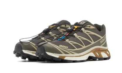 Salomon XT-6 Beluga Dull Gold