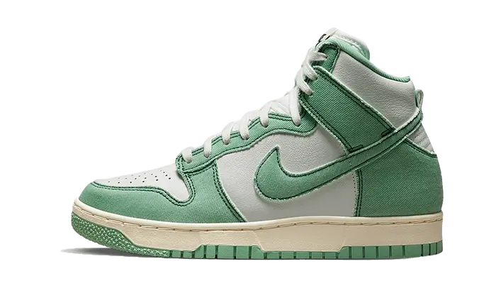 Nike Dunk High 1985 Enamel Green Denim