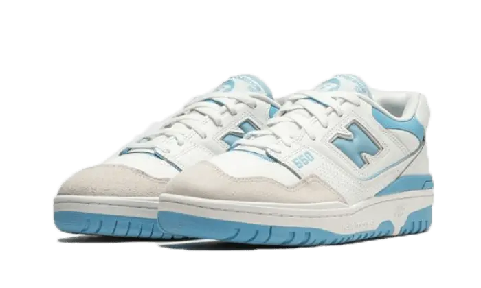 New Balance 550 White Blue Haze Rain Cloud