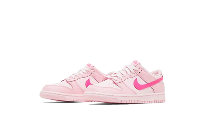 Nike Dunk Low Triple Pink Enfant (PS)