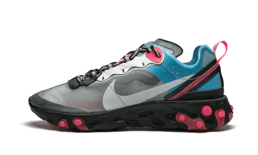 Nike React Element 87 Blue Chill Solar Red