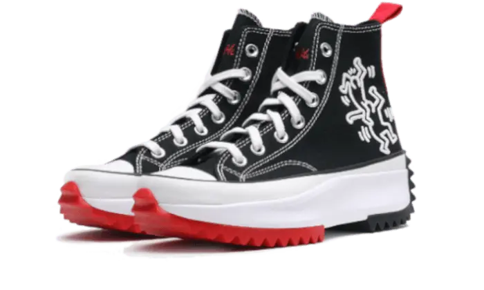 Converse Run Star Hike Hi Keith Haring Black - 171859C