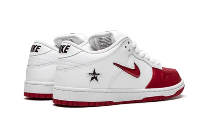 Nike SB Dunk Low Supreme Jewel Swoosh Red - CK3480-600