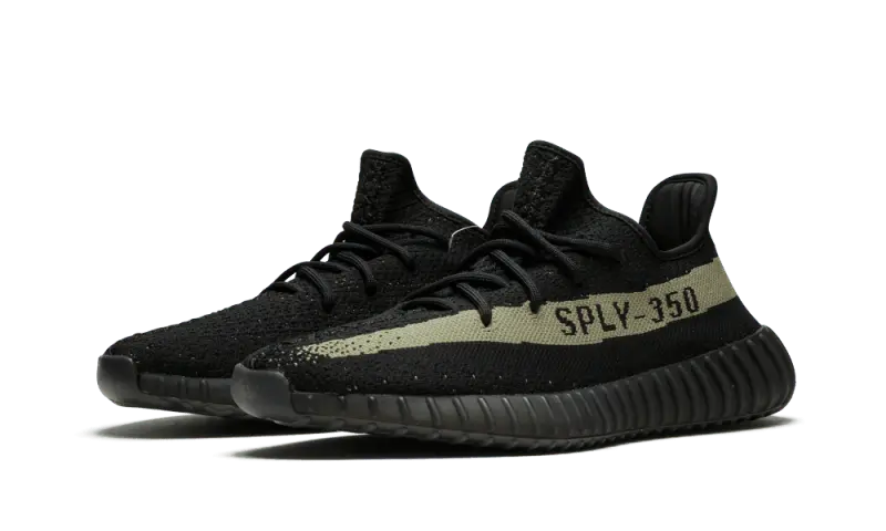 Adidas Yeezy Boost 350 V2 Black GreenAdidas Yeezy Boost 350 V2 Black Green - BY9611